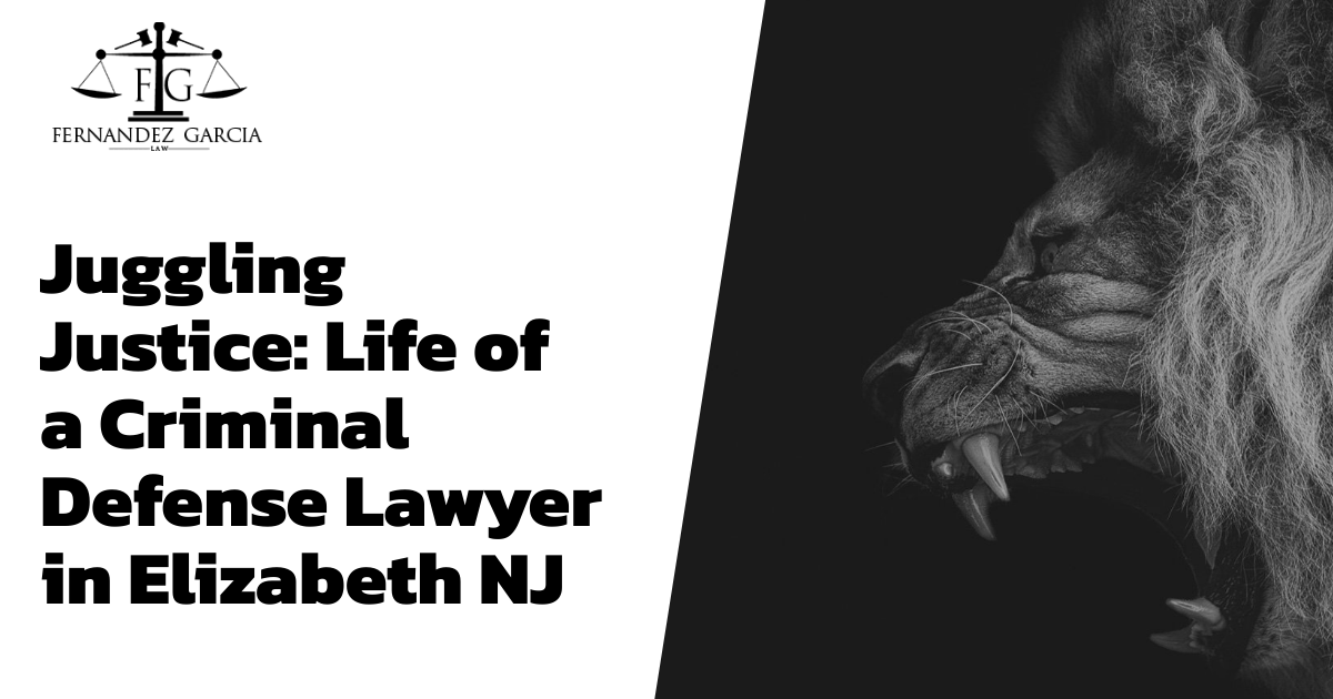 Juggling Justice: Life of a Criminal Defense Lawyer in Elizabeth NJ